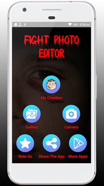 Run android online APK Fight Prank Photo Editor from MyAndroid or emulate Fight Prank Photo Editor using MyAndroid