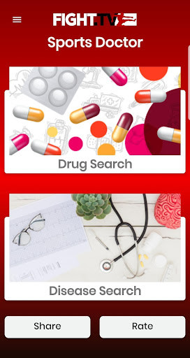 Run android online APK Fight.tv Sports Doctor from MyAndroid or emulate Fight.tv Sports Doctor using MyAndroid