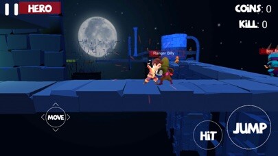 Emulate iPhone app Fight under Moonlight using MyAndroid