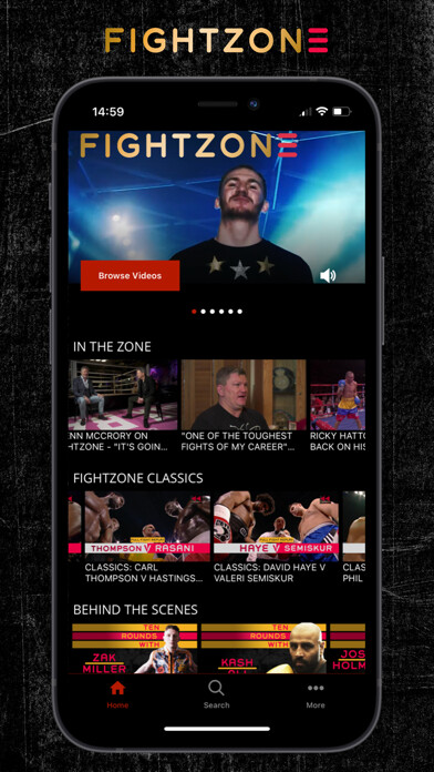 Emulate iPhone app Fightzone TV using MyAndroid Emulate iPhone app Fightzone TV using MyAndroid