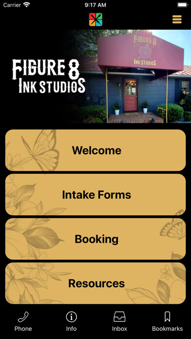 Emulate iPhone app Figure 8 Ink Studios using MyAndroid