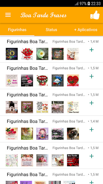 Run android online APK Figurinhas Boa Tarde Frases - WAStickerApps from MyAndroid or emulate Figurinhas Boa Tarde Frases - WAStickerApps using MyAndroid