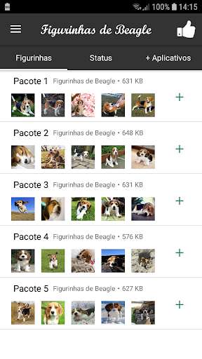Run android online APK Figurinhas de Beagle from MyAndroid or emulate Figurinhas de Beagle using MyAndroid