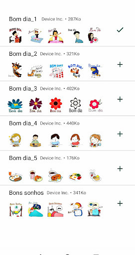 Run android online APK Figurinhas de Bom Dia com Flores - WAStickerApps from MyAndroid or emulate Figurinhas de Bom Dia com Flores - WAStickerApps using MyAndroid