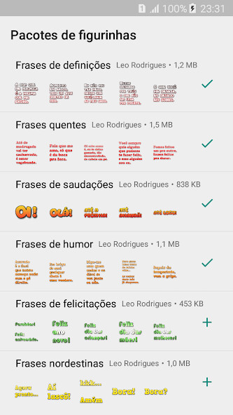 Run android online APK Figurinhas de frases - WAStickerApps from MyAndroid or emulate Figurinhas de frases - WAStickerApps using MyAndroid