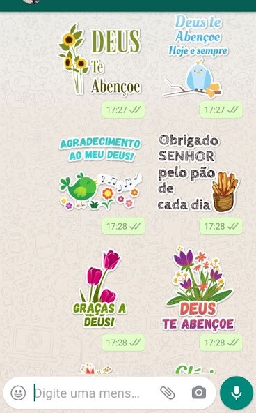 Run android online APK Figurinhas Gospel from MyAndroid or emulate Figurinhas Gospel using MyAndroid