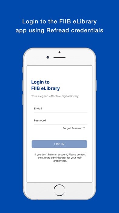 Emulate iPhone app FIIB eLibrary using MyAndroid Emulate iPhone app FIIB eLibrary using MyAndroid