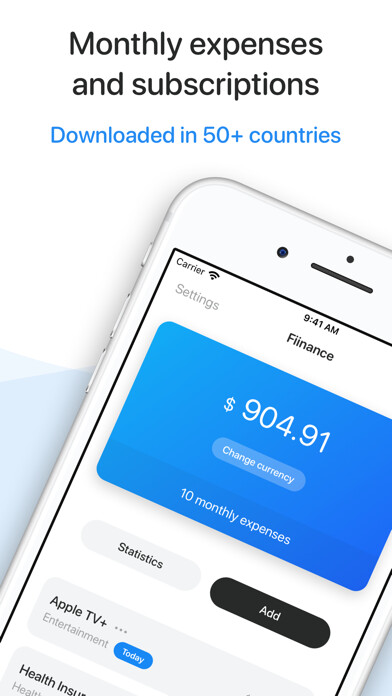 Emulate iPhone app Fiinance - Track expenses using MyAndroid Emulate iPhone app Fiinance - Track expenses using MyAndroid