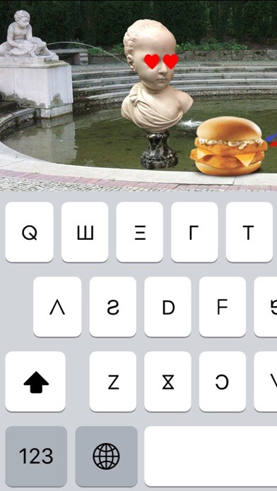 Emulate iPhone app fijiboard LOVE glitch keyboard using MyAndroid Emulate iPhone app fijiboard LOVE glitch keyboard using MyAndroid