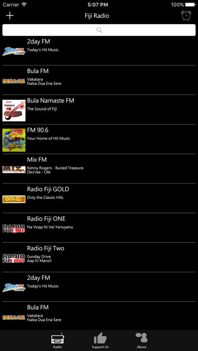 Emulate iPhone app Fiji Radio - FJ Radio using MyAndroid