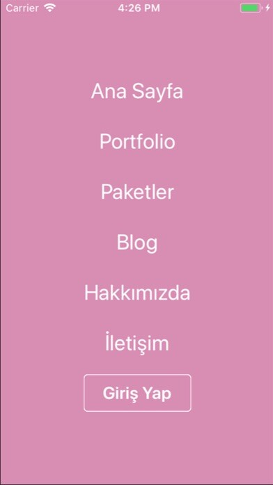 Emulate iPhone app Fikr-u Hayal Fotoğrafçılık using MyAndroid