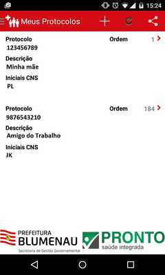 Emulate Android APK Fila Cirurgia Blumenau