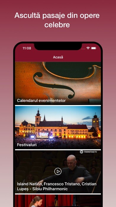 Emulate iPhone app Filarmonica Sibiu using MyAndroid Emulate iPhone app Filarmonica Sibiu using MyAndroid