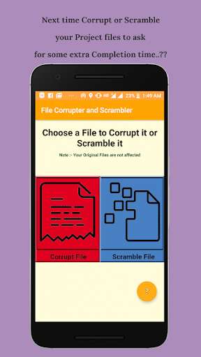 Emulate Android APK File Corrupter and Scrambler Emulate Android APK File Corrupter and Scrambler