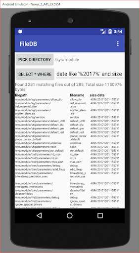 Emulate Android APK FileDB Emulate Android APK FileDB