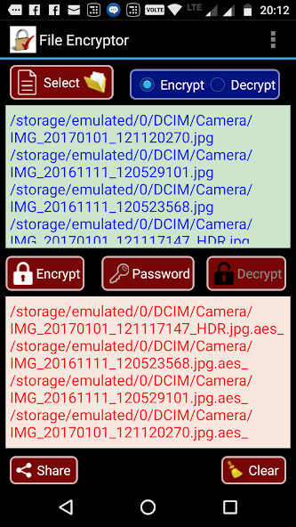 Emulate iPhone app FileEncryptor using MyAndroid Emulate iPhone app FileEncryptor using MyAndroid