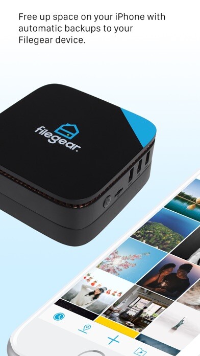 Emulate iPhone app Filegear Personal Cloud Drive using MyAndroid