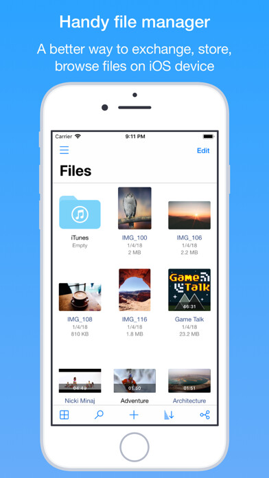 Emulate iPhone app File Hub Pro by imoreapps using MyAndroid Emulate iPhone app File Hub Pro by imoreapps using MyAndroid