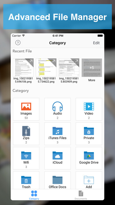 Emulate iPhone app File Manager 11 Lite using MyAndroid Emulate iPhone app File Manager 11 Lite using MyAndroid