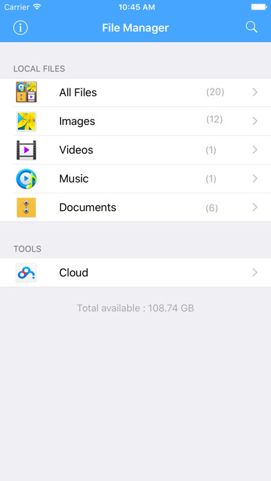 Emulate iPhone app File Manager - File Viewer & More using MyAndroid Emulate iPhone app File Manager - File Viewer & More using MyAndroid
