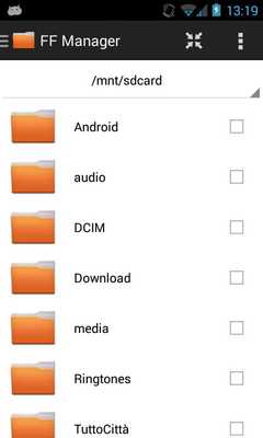 Emulate Android APK File Manager Floating