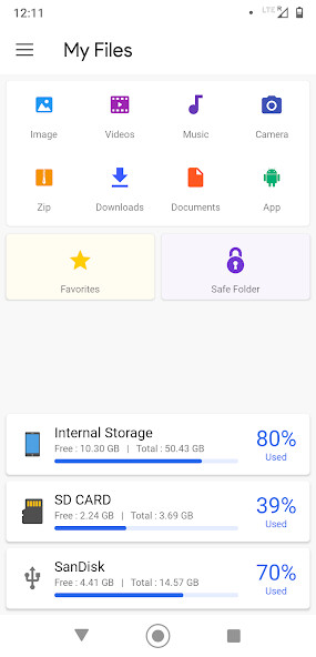 Run android online APK File Manager - Storage Manager  Folder Organizer from MyAndroid or emulate File Manager - Storage Manager  Folder Organizer using MyAndroid