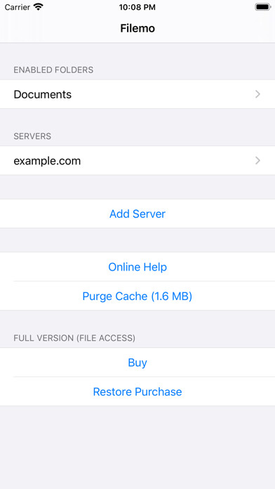 Emulate iPhone app Filemo for Arq using MyAndroid Emulate iPhone app Filemo for Arq using MyAndroid