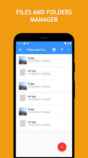 Run android online APK Files and Folders Manager from MyAndroid or emulate Files and Folders Manager using MyAndroid