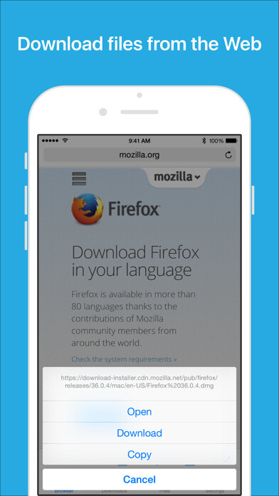 Emulate iPhone app Files - File Manager & Browser using MyAndroid Emulate iPhone app Files - File Manager & Browser using MyAndroid
