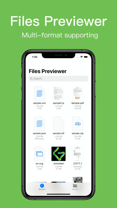 Emulate iPhone app Files Previewer using MyAndroid Emulate iPhone app Files Previewer using MyAndroid