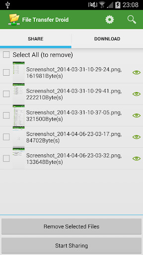 Emulate Android APK File Transfer Application Emulate Android APK File Transfer Application