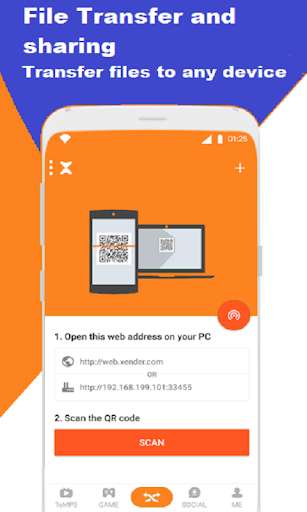 Run android online APK File Transfer & Sharing Guide from MyAndroid or emulate File Transfer & Sharing Guide using MyAndroid