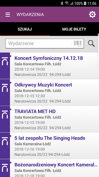 Run android online APK Filharmonia Łódzka from MyAndroid or emulate Filharmonia Łódzka using MyAndroid
