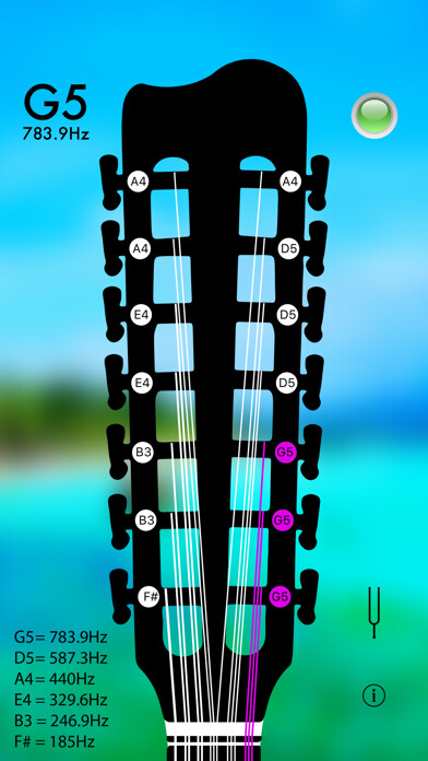 Emulate iPhone app Filipino Bandurria Tuner Pro using MyAndroid Emulate iPhone app Filipino Bandurria Tuner Pro using MyAndroid