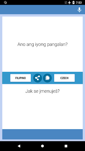 Run android online APK Filipino-Czech Translator from MyAndroid or emulate Filipino-Czech Translator using MyAndroid Run android online APK Filipino-Czech Translator from MyAndroid or emulate Filipino-Czech Translator using MyAndroid