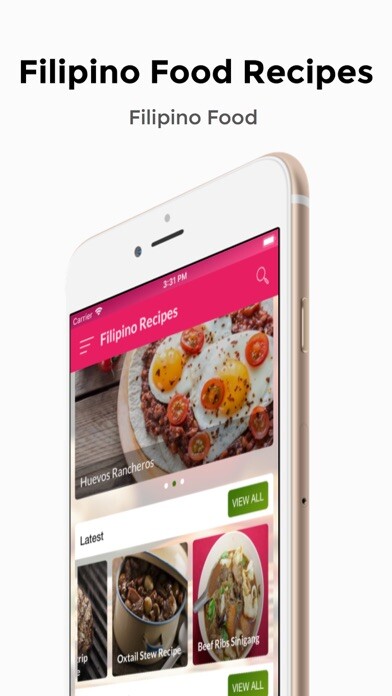 Emulate iPhone app Filipino Food Recipes using MyAndroid Emulate iPhone app Filipino Food Recipes using MyAndroid