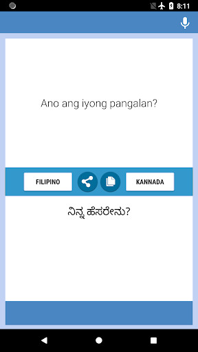 Run android online APK Filipino-Kannada Translator from MyAndroid or emulate Filipino-Kannada Translator using MyAndroid