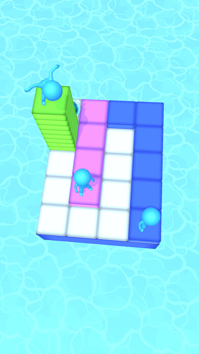 Emulate iPhone app Fill Hole : 3D using MyAndroid