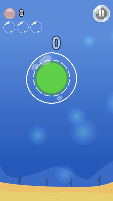 Emulate iPhone app Fill The Bubbles using MyAndroid