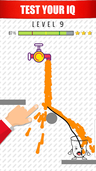 Run android online APK Fill the Glass - Brain Puzzle from MyAndroid or emulate Fill the Glass - Brain Puzzle using MyAndroid