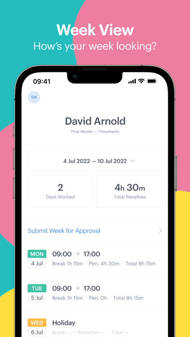 Emulate iPhone app Film Beans Timesheets using MyAndroid Emulate iPhone app Film Beans Timesheets using MyAndroid