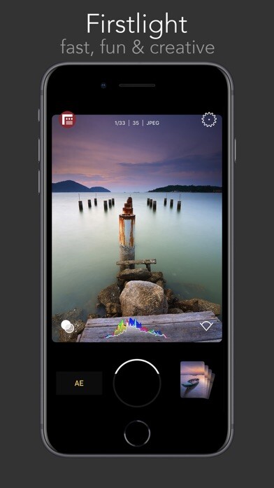 Emulate iPhone app Filmic Firstlight - Photo App using MyAndroid