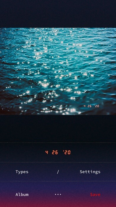 Emulate iPhone app Filmlike Date Stamp using MyAndroid