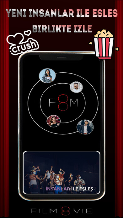 Emulate iPhone app Filmoovie - Birlikte İzle using MyAndroid
