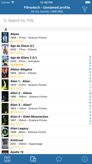 Emulate iPhone app Filmotech using MyAndroid Emulate iPhone app Filmotech using MyAndroid