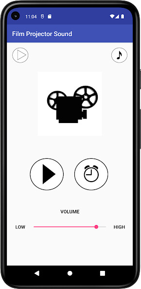 Run android online APK Film Projector Sound from MyAndroid or emulate Film Projector Sound using MyAndroid