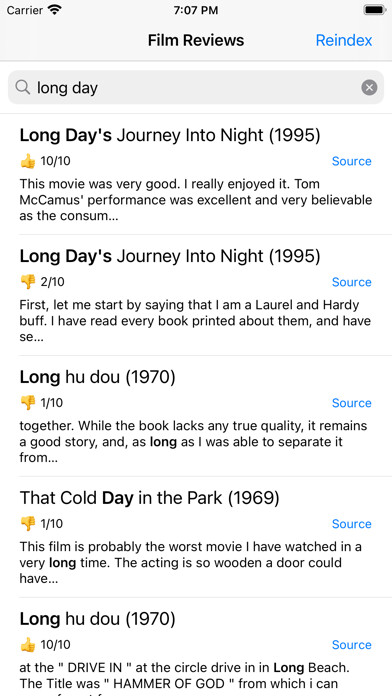 Emulate iPhone app Film Review Search with Lucene using MyAndroid Emulate iPhone app Film Review Search with Lucene using MyAndroid
