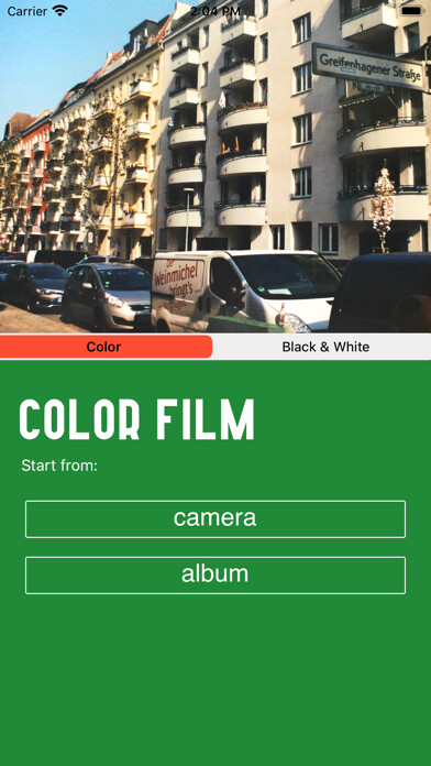 Emulate iPhone app Film scanner Pro using MyAndroid Emulate iPhone app Film scanner Pro using MyAndroid