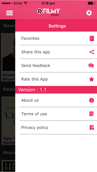 Emulate iPhone app Filmy Filmy using MyAndroid Emulate iPhone app Filmy Filmy using MyAndroid