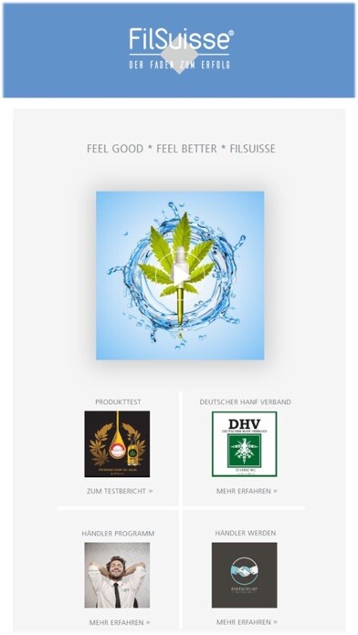 Emulate iPhone app FilSuisse CBD Line using MyAndroid